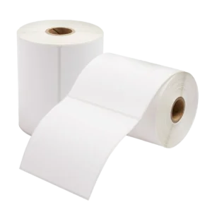4" x 4" White - Direct Thermal Labels - 1" Core (365/Roll | 16/Case)