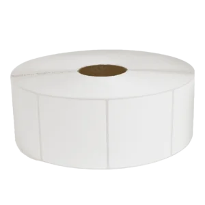 4" x 4" White - Direct Thermal Labels - 3" Core / 12" Outer Diameter (No Perf) (4300/Roll | 2/Case)