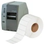 4 x 1 1/2" White Thermal Transfer Labels