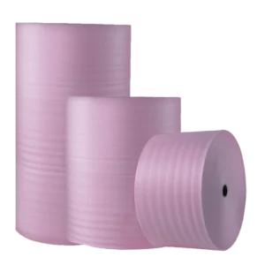 1/8" X 12" X 550' Perforated Anti-Static Air Foam Rolls (6 rolls/bundle)