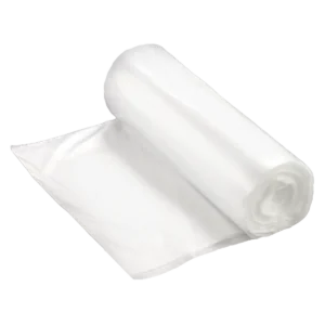 32 x 28 x 84 inch 4 mil Clear Gusseted Bags on a Roll  45/roll