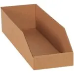 6 x 24 x 4 1/2" Kraft Bin Boxes