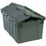 25 3/4 x 16 x 12 1/2" Gray Round Trip Tote
