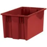 16 x 10 x 8 7/8" Red Stack & Nest Containers