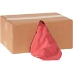 Shop Towels - 14 x 14" Red - 5 lb. box