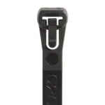 8" 50# Black Releasable Cable Ties