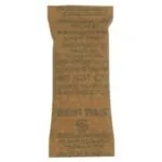 1 x 2 1/2 x 1/4" Kraft Clay Desiccants - 5 Gallon Pail