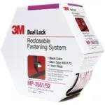 1" x 15' Black  3M™ MP3551/52 Dual Lock™ Mini-Pack Fasteners