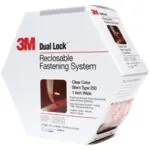 1" x 4.9 yds. Clear  3M™ MP3560 Dual Lock™ Mini Pack Fasteners