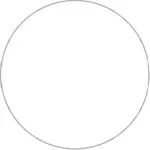 1 1/2" Circles - Clear Removable Labels