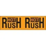 3 x 10" - "Hot Rush" (Fluorescent Orange) Labels