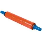 20" x  80 Gauge x 1000' Orange Goodwrappers® Colored Cast Stretch Film