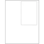 4 x 6” Label Size Integrated Labels