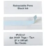 2 x 6" Hol-Dex® Self-Adhesive Plastic Label Holders