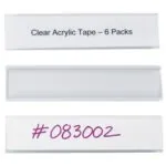 6 x 1 5/16" Wire-Rac™ Snap-On Label Holders