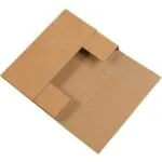 12 x 9 x 3" Kraft Easy-Fold Mailers
