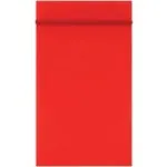 2 x 3" - 2 Mil Red Reclosable Poly Bags