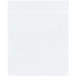 3 x 3" - 2 Mil White Reclosable Poly Bags
