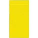 3 x 5" - 2 Mil Yellow Reclosable Poly Bags (1000/case)