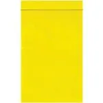 4 x 6" - 2 Mil Yellow Reclosable Poly Bags (1000/case)
