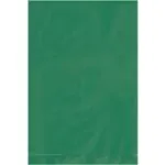 4 x 6" - 2 Mil Green Flat Poly Bags (100 Pack)