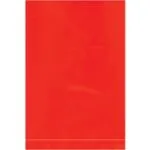 4 x 6" - 2 Mil Red Flat Poly Bags