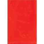 6 x 9" - 2 Mil Red Flat Poly Bags
