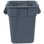 Rubbermaid® Brute® Square Trash Can - 40 Gallon, Gray