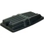 Rubbermaid® 1/2 Cubic Yard Domed Tilt Truck Lid
