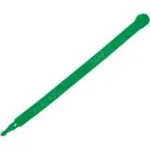 7 1/2" Green Plastic Truck Seals