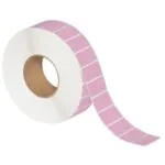 2 x 1" Pink Thermal Transfer Labels