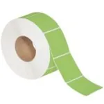 2 x 3" Green  Thermal Transfer Labels