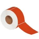 4 x 6 1/2" Direct Red Thermal Labels