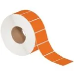 3 x 2" Orange Direct Thermal Labels