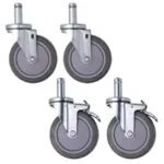 5" x 1 1/4" Polyurethane Swivel Casters