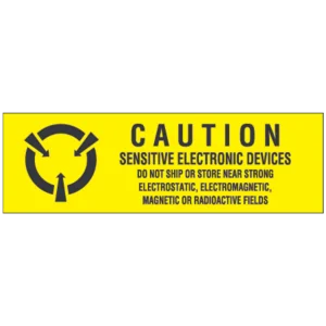 5/8 x 2" - "Sensitive Electronic Devices" Labels (500/roll)