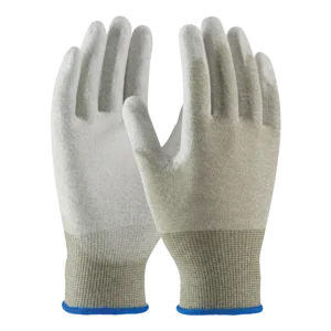 ESD Palm Coated Nylon Gloves - Large (12/case)