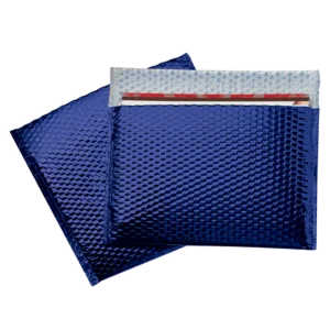 13 3/4 x 11" Blue Glamour Bubble Mailers (48/case)