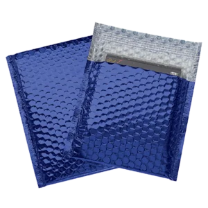 7 x 6 3/4" Blue Glamour Bubble Mailers (72/case)