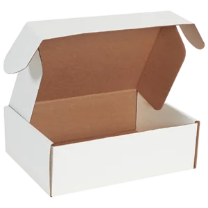 12 1/8 x 9 1/4 x 4" White Deluxe Literature Mailers (50/bundle)