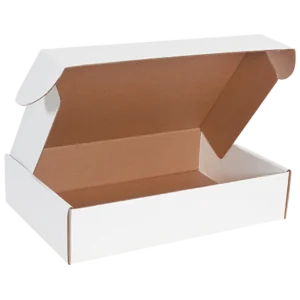 18 x 12 x 4" White Deluxe Literature Mailers (25/bundle)