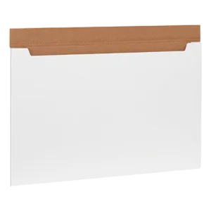 36 x 24 x 1/4" White Jumbo Fold-Over Mailers (20/bundle)