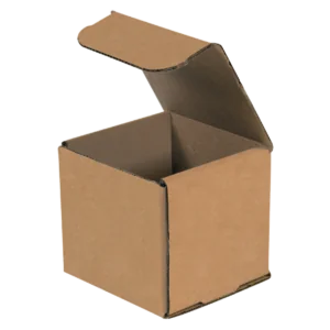 3 x 3 x 3" Kraft Corrugated Mailers (50/bundle)