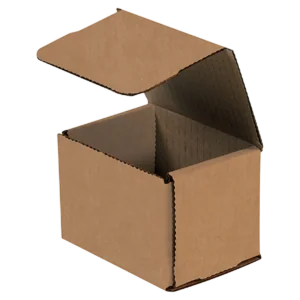 4 x 3 x 3" Kraft Corrugated Mailers (50/bundle)