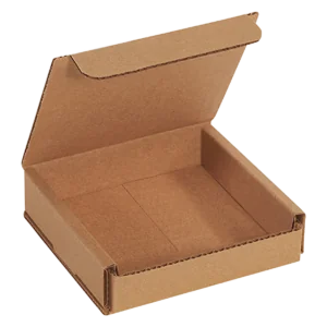 4 x 4 x 1" Kraft Corrugated Mailers (50/bundle)
