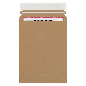 7 x 9" Kraft Self-Seal Stayflats® Plus Mailer (100/Case)