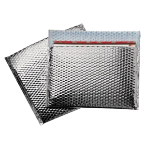 13 3/4 x 11" Silver Glamour Bubble Mailers (48/case)