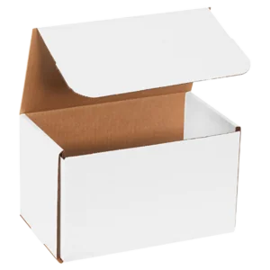 10 x 6 x 6" White Corrugated Mailers (50/bundle)