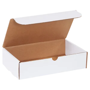 11 x 6 1/2 x 2 3/4" White Literature Mailers (50/bundle)