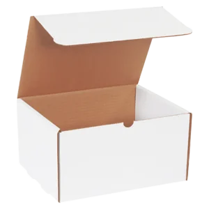 12 1/8 x 9 1/4 x 6" White Literature Mailers (50/bundle)